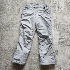 Columbia Snow Pants Youth Large 18 / 20 Gray Snow Ski Boys Girls Kids